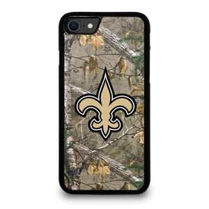 NEW ORLEANS SAINTS CAMO LOGO iPhone SE 2020 Case