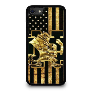 NOTRE DAME FOOTBALL USA FLAG iPhone SE 2020 Case