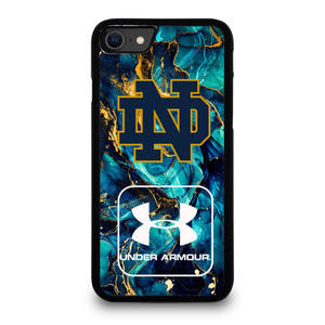 NOTRE DAME VS UNDER ARMOUR MARBLE BLUE iPhone SE 2020 Case