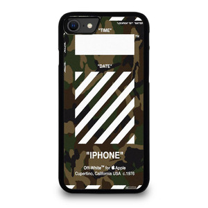 OFF WHITE CAMO ARMY iPhone SE 2020 Case