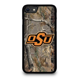 OKLAHOMA STATE UNIVERSITY CAMO LEAF iPhone SE 2020 Case
