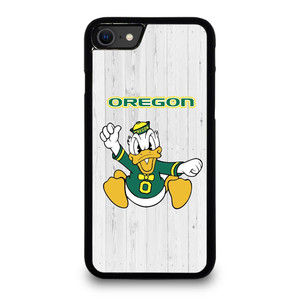 OREGON DUCKS WOODEN LOGO iPhone SE 2020 Case