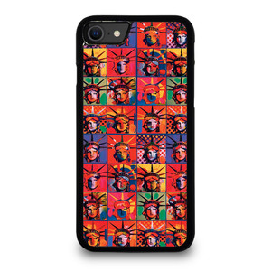 PETER MAX LIBERTY STATUE iPhone SE 2020 Case
