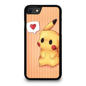 PIKACHU POKEMON LOVE SIGN iPhone SE 2020 Case PIKACHU POKEMON LOVE SIGN iPhone SE 2020 Case