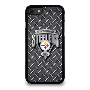 PITTSBURGH STEELERS METAL LOGO iPhone SE 2020 Case