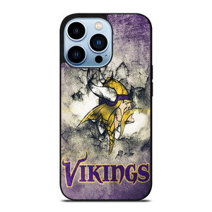 MINNESOTA VIKINGS GRUNGE LOGO iPhone 13 Pro Max Case