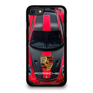 PORSCHE RED CAR LOGO iPhone SE 2020 Case