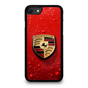PORSCHE RED EMBLEM iPhone SE 2020 Case