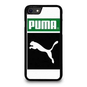 PUMA WHITE LOGO iPhone SE 2020 Case