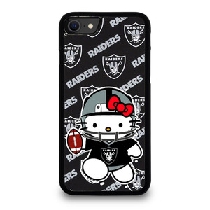 RAIDERS HELLO KITTY iPhone SE 2020 Case