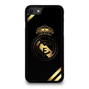 REAL MADRID FC NEW GOLD LOGO iPhone SE 2020 Case