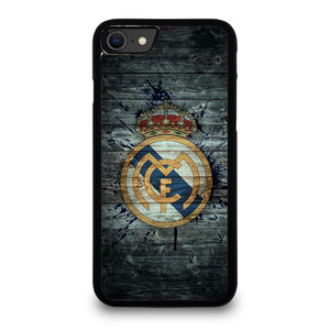 REAL MADRID WOODEN LOGO iPhone SE 2020 Case REAL MADRID WOODEN LOGO iPhone SE 2020 Case