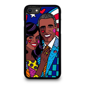 ROMERO BRITTO BARACK OBAMA iPhone SE 2020 Case