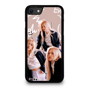 ROSE BLACKPINK SCRIBBLED iPhone SE 2020 Case ROSE BLACKPINK SCRIBBLED iPhone SE 2020 Case