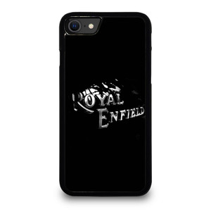 ROYAL ENFIELD BLACK TANK METAL LOGO iPhone SE 2020 Case ROYAL ENFIELD BLACK TANK METAL LOGO iPhone SE 2020 Case