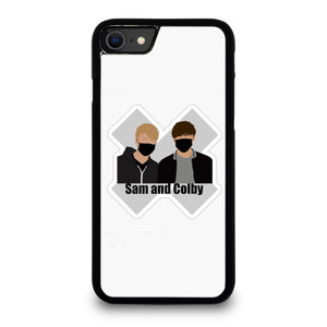 SAM AND COLBY XPLR ARTWORK iPhone SE 2020 Case