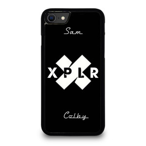 SAM AND COLBY XPLR LOGO iPhone SE 2020 Case