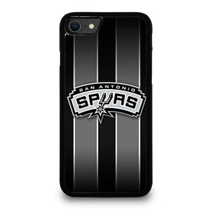 SAN ANTONIO SPURS NBA STRIPE LOGO iPhone SE 2020 Case