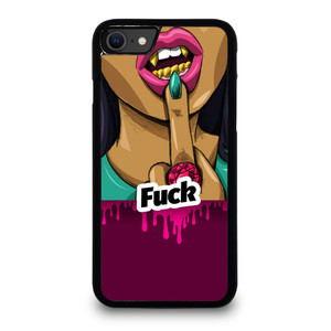 DOPE FUCK GIRL VIOLET iPhone SE 2020 Case