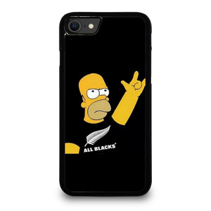 SIMPSON ALL BLACKS iPhone SE 2020 Case