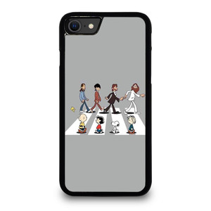 SNOOPY CHARLIE BROWN CROSS iPhone SE 2020 Case
