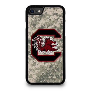 SOUTH CAROLINA GAMECOCKS CAMO LOGO iPhone SE 2020 Case