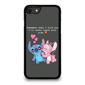 STITCH AND GIRLFRIEND LOVE QUOTE iPhone SE 2020 Case STITCH AND GIRLFRIEND LOVE QUOTE iPhone SE 2020 Case