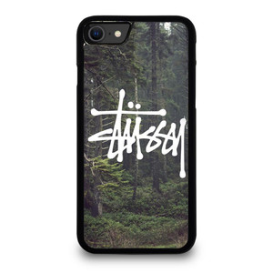 STUSSY SPOOKY FOREST LOGO iPhone SE 2020 Case