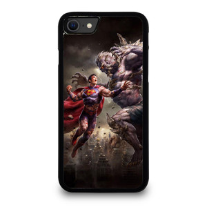 SUPERMAN VS DOOMSDAY ART iPhone SE 2020 Case
