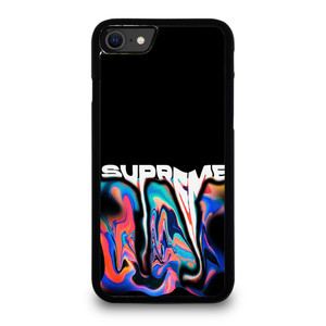 SUPREME RAINBOW MELT EFFECT iPhone SE 2020 Case