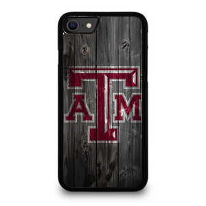 TEXAS AGGIES WOODEN LOGO iPhone SE 2020 Case