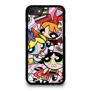 THE POWERPUFF GIRLS COLLAGE iPhone SE 2020 Case THE POWERPUFF GIRLS COLLAGE iPhone SE 2020 Case