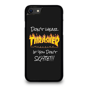 THRASHER SKATEBOARD QUOTES iPhone SE 2020 Case THRASHER SKATEBOARD QUOTES iPhone SE 2020 Case