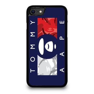 TOMMY HILFIGER BAPE CAMO LOGO iPhone SE 2020 Case