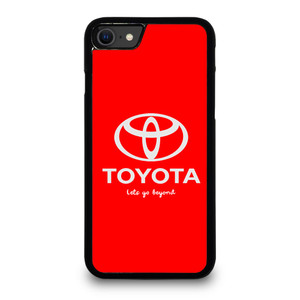 TOYOTA LETS GO BEYOND LOGO RED iPhone SE 2020 Case