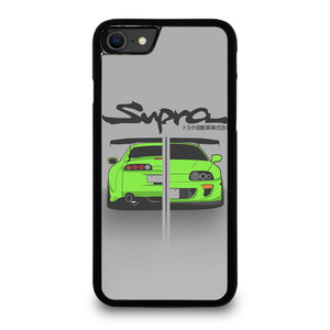 TOYOTA SUPRA CAR CLIPART iPhone SE 2020 Case TOYOTA SUPRA CAR CLIPART iPhone SE 2020 Case