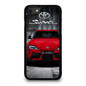 TOYOTA SUPRA RED CAR iPhone SE 2020 Case