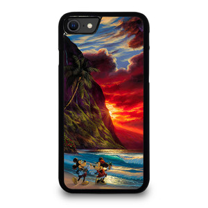 TROPICAL BEAUTIFUL MICKEY MINNIE iPhone SE 2020 Case