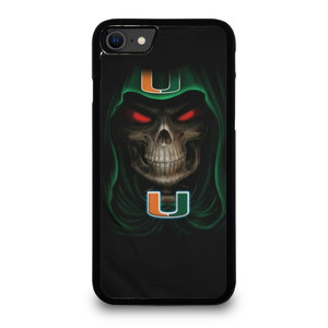 UM MIAMI HURRICANES SKULL iPhone SE 2020 Case UM MIAMI HURRICANES SKULL iPhone SE 2020 Case