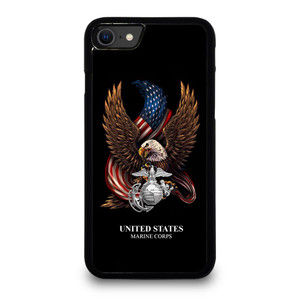 UNITED STATES MARINE CORPS USMC LOGO iPhone SE 2020 Case