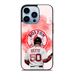 MOOKIE BETTS BOSTON RED SOX iPhone 13 Pro Max Case MOOKIE BETTS BOSTON RED SOX iPhone 13 Pro Max Case