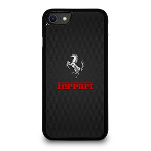 FERRARI LOGO METAL POINT iPhone SE 2020 Case