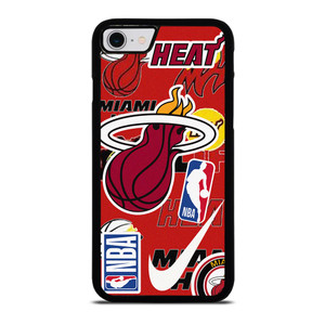 MIAMI HEAT NBA STICKER BOMB iPhone SE 2022 Case MIAMI HEAT NBA STICKER BOMB iPhone SE 2022 Case