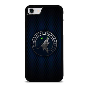 MINNESOTA TIMBERWOLVES BLUE CARBON iPhone SE 2022 Case