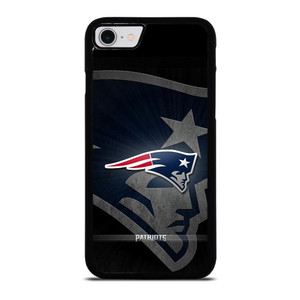 NEW ENGLAND PATRIOTS METAL LOGO iPhone SE 2022 Case