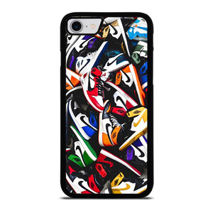 NIKE AIR JORDAN SNEAKERS COLLAGE iPhone SE 2022 Case