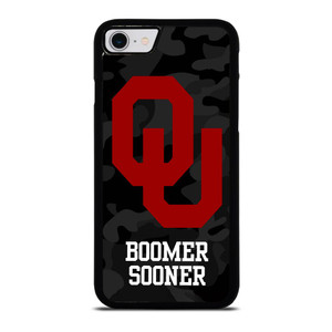 OKLAHOMA SOONERS CAMO LOGO iPhone SE 2022 Case