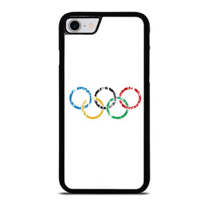 OLYMPIC RINGS LOGO BRUSHED iPhone SE 2022 Case