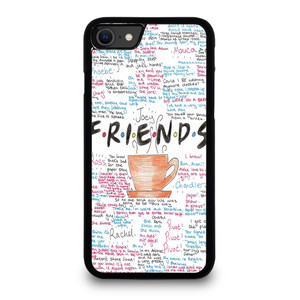 FRIENDS TV SHOW QUOTES iPhone SE 2020 Case