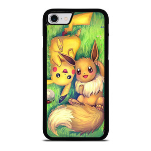 POKEMON EEVEE AND PIKACHU iPhone SE 2022 Case POKEMON EEVEE AND PIKACHU iPhone SE 2022 Case